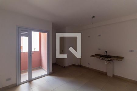 Sala/Cozinha de apartamento à venda com 1 quarto, 33m² em Quinta da Paineira, São Paulo