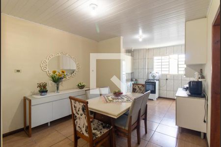 Sala de Jantar de casa para alugar com 2 quartos, 45m² em Santa Quiteria, Curitiba