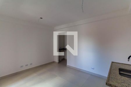 Sala/Cozinha de apartamento à venda com 1 quarto, 33m² em Quinta da Paineira, São Paulo