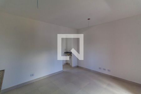 Sala/Cozinha de apartamento à venda com 1 quarto, 33m² em Quinta da Paineira, São Paulo