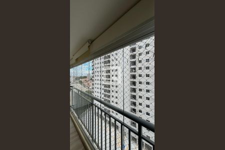 Sala - Sala de Jantar Varanda de apartamento para alugar com 2 quartos, 54m² em Vila Eldizia, Santo André