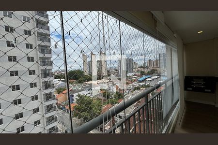 Sala - Sala de Jantar Varanda de apartamento para alugar com 2 quartos, 54m² em Vila Eldizia, Santo André