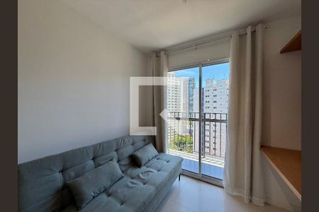 Sala de apartamento para alugar com 1 quarto, 27m² em Campo Belo, São Paulo