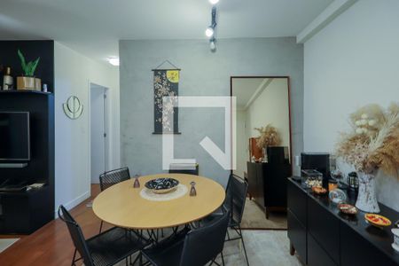 Sala de estar - Jantar de apartamento à venda com 2 quartos, 58m² em Jardim das Acacias, São Paulo