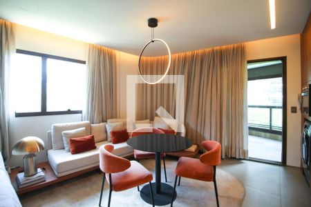 Sala/Suíte  de kitnet/studio para alugar com 1 quarto, 49m² em Itaim Bibi, São Paulo