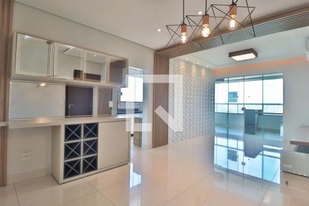 Sala de apartamento para alugar com 3 quartos, 115m² em Granada, Uberlândia