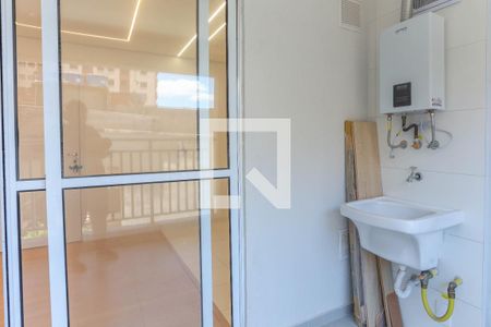 Varanda / área de serviço de apartamento para alugar com 2 quartos, 43m² em Conceição, Diadema
