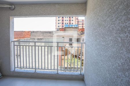 Varanda / área de serviço  de apartamento para alugar com 2 quartos, 43m² em Conceição, Diadema