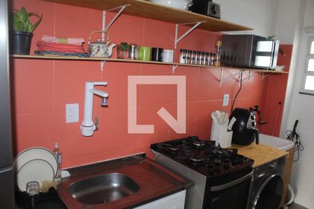 Cozinha - Armários de apartamento para alugar com 1 quarto, 33m² em Vila Buarque, São Paulo