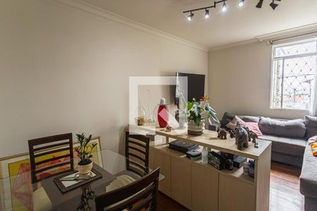 Sala de apartamento à venda com 2 quartos, 90m² em Colégio Batista, Belo Horizonte