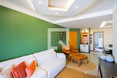 Sala de apartamento à venda com 3 quartos, 144m² em Vila Assunção, Santo André