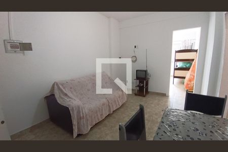 Sala de apartamento para alugar com 1 quarto, 50m² em Aviação, Praia Grande