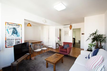 sala de estar de apartamento para alugar com 3 quartos, 120m² em Jardim Paulista, São Paulo