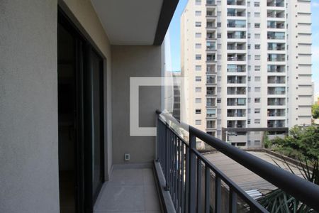 Varanda de apartamento para alugar com 1 quarto, 26m² em Indianópolis, São Paulo