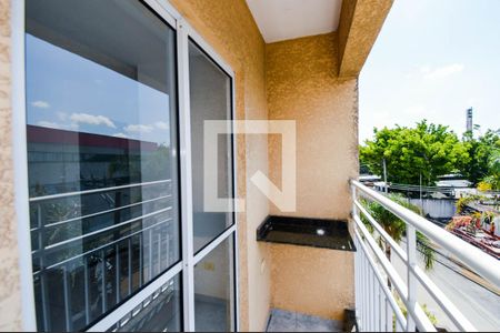 Varanda da Sala de apartamento para alugar com 2 quartos, 45m² em Jardim Fatima, Guarulhos