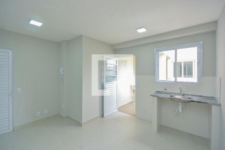 Sala/Cozinha de kitnet/studio para alugar com 1 quarto, 30m² em Jardim Anhanguera, São Paulo