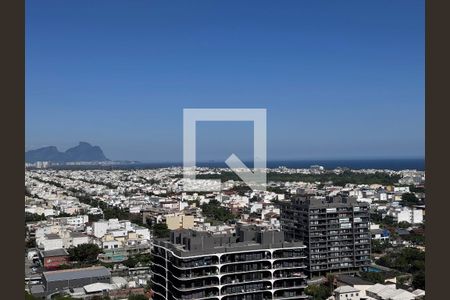 Varanda - Vista de apartamento à venda com 3 quartos, 104m² em Recreio dos Bandeirantes, Rio de Janeiro