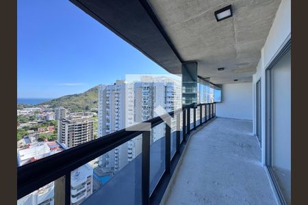 Varanda  de apartamento à venda com 3 quartos, 104m² em Recreio dos Bandeirantes, Rio de Janeiro