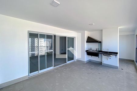 Varanda da Sala de apartamento para alugar com 3 quartos, 125m² em Vila Dom Pedro I, São Paulo