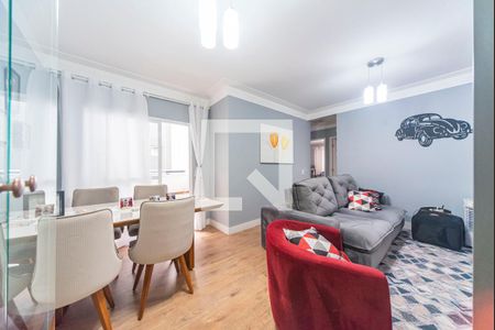 Sala de apartamento à venda com 3 quartos, 92m² em Pinheirinho, Santo André
