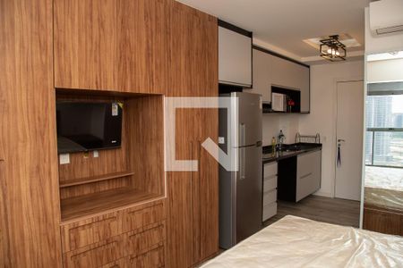 Estúdio de kitnet/studio para alugar com 1 quarto, 32m² em Jardim das Acacias, São Paulo