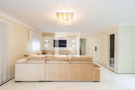 Sala de Estar de apartamento à venda com 3 quartos, 186m² em Vila Regente Feijó, São Paulo