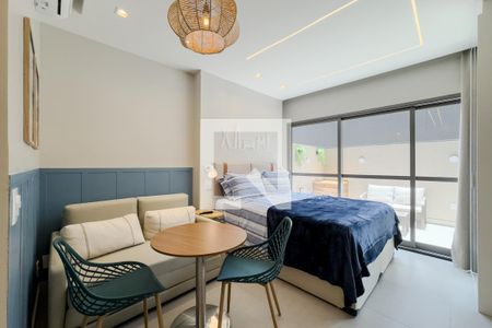 Studio de kitnet/studio para alugar com 1 quarto, 33m² em Cerqueira César, São Paulo