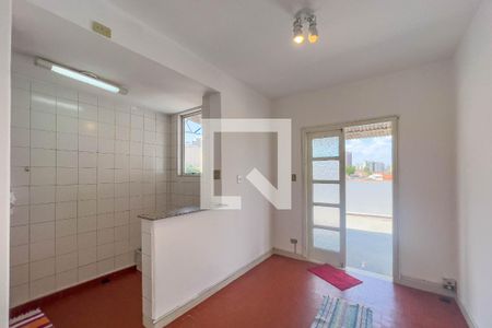 Sala e cozinha de apartamento à venda com 1 quarto, 35m² em Vila Mariana, São Paulo