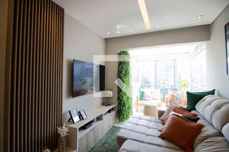 Sala de apartamento à venda com 2 quartos, 69m² em Jardim Caboré, São Paulo