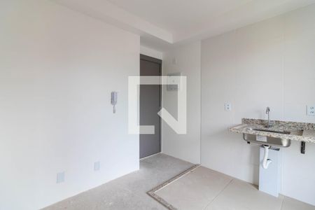Sala e Cozinha de apartamento para alugar com 1 quarto, 27m² em Jardim São Paulo, São Paulo