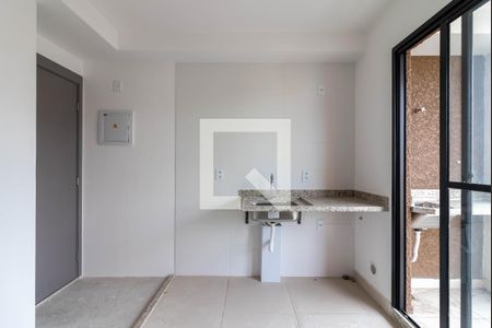Sala e Cozinha de apartamento para alugar com 1 quarto, 27m² em Jardim São Paulo, São Paulo