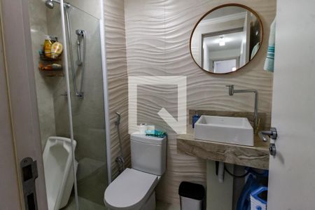 Banheiro Corredor de apartamento para alugar com 3 quartos, 105m² em Jardim Vazani, São Paulo