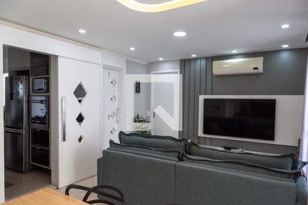 Sala de apartamento à venda com 3 quartos, 86m² em Vila Augusta, Guarulhos