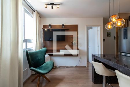 Sala de apartamento à venda com 1 quarto, 36m² em Santana, São Paulo