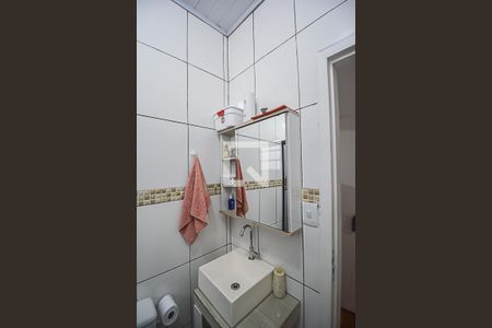 Banheiro da Suíte de casa à venda com 3 quartos, 123m² em Taboão, São Bernardo do Campo