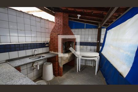 Área comum - Churrasqueira de apartamento para alugar com 2 quartos, 130m² em Cidade Ocian, Praia Grande