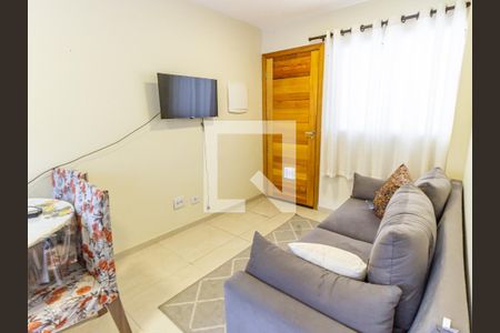 Sala de apartamento para alugar com 2 quartos, 50m² em Vila Regente Feijó, São Paulo