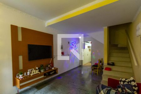 Sala de casa para alugar com 2 quartos, 90m² em Vila Angelina, São Bernardo do Campo