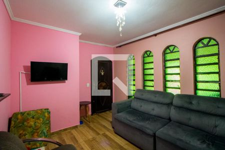 Sala de casa para alugar com 2 quartos, 125m² em Jardim Ipanema, Santo André