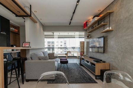 Sala de apartamento para alugar com 2 quartos, 70m² em Chácara Santo Antônio (Zona Sul), São Paulo