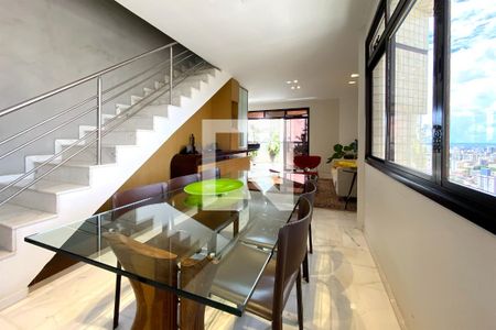 Sala de Jantar de apartamento à venda com 5 quartos, 282m² em Anchieta, Belo Horizonte