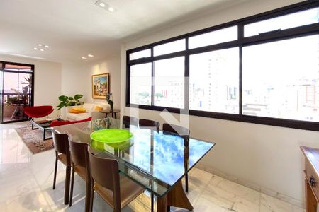 Sala de Jantar de apartamento à venda com 5 quartos, 282m² em Anchieta, Belo Horizonte