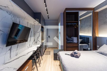 Studio de kitnet/studio para alugar com 1 quarto, 24m² em Santa Cecilia, São Paulo
