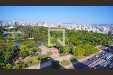 Vista terraço de kitnet/studio à venda com 1 quarto, 27m² em Bela Vista, Porto Alegre