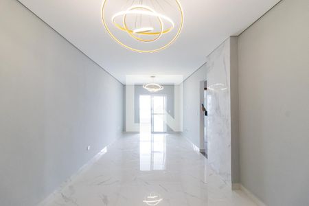 Sala de apartamento para alugar com 3 quartos, 132m² em Vila Caiçara, Praia Grande