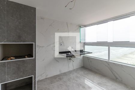 Varanda de apartamento para alugar com 3 quartos, 132m² em Vila Caiçara, Praia Grande