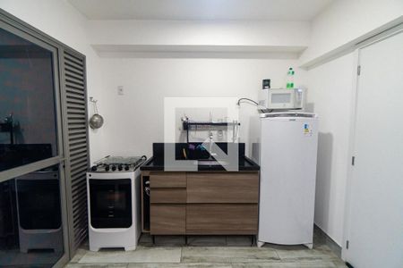 Sala/Cozinha de apartamento à venda com 2 quartos, 62m² em Vila Guarani, São Paulo