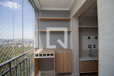 Varanda da Sala de apartamento para alugar com 3 quartos, 62m² em Jardim Iris, São Paulo