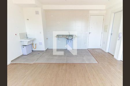 Sala/Cozinha de apartamento para alugar com 1 quarto, 40m² em Belenzinho, São Paulo