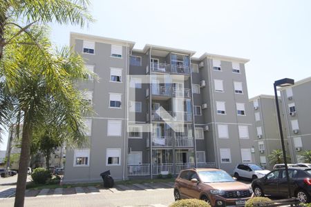 Fachada do bloco de apartamento para alugar com 2 quartos, 54m² em Humaitá, Porto Alegre